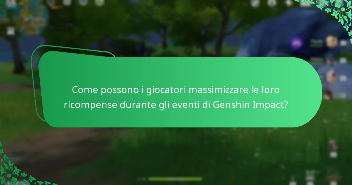 Quali ricompense possono aspettarsi i giocatori dagli eventi futuri di Genshin Impact?