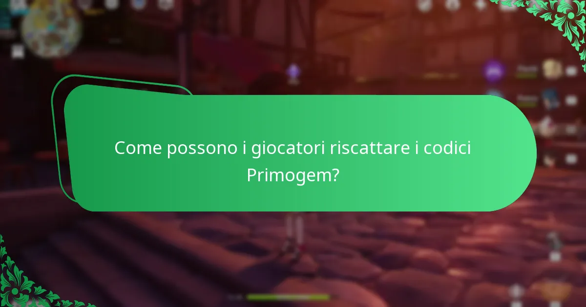 Quali sono le variazioni linguistiche per i codici Primogem?