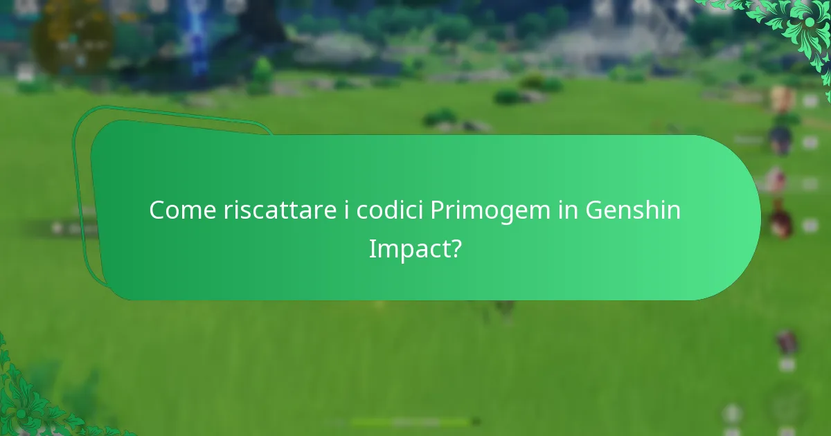 Quali promozioni degli streamer offrono codici Primogem?