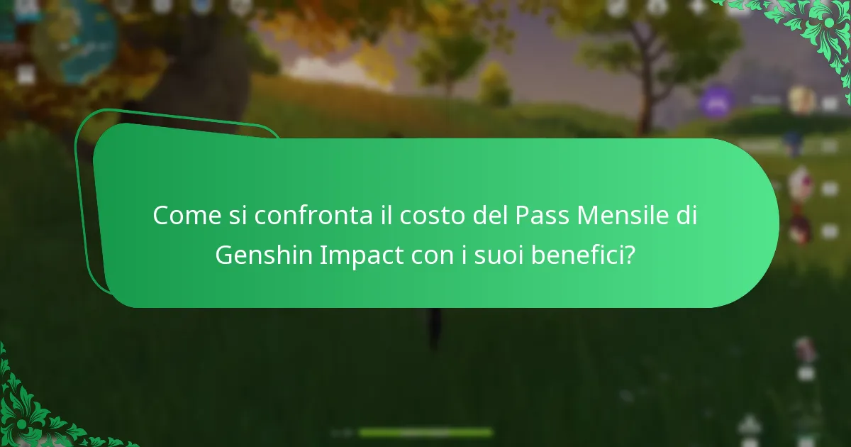Quali personaggi possono essere sbloccati con il Pass Mensile di Genshin Impact?