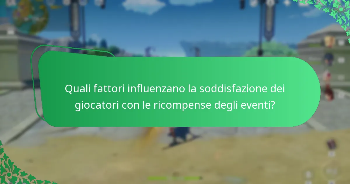 Quanto sono soddisfatti i giocatori delle ricompense degli eventi di Genshin Impact?