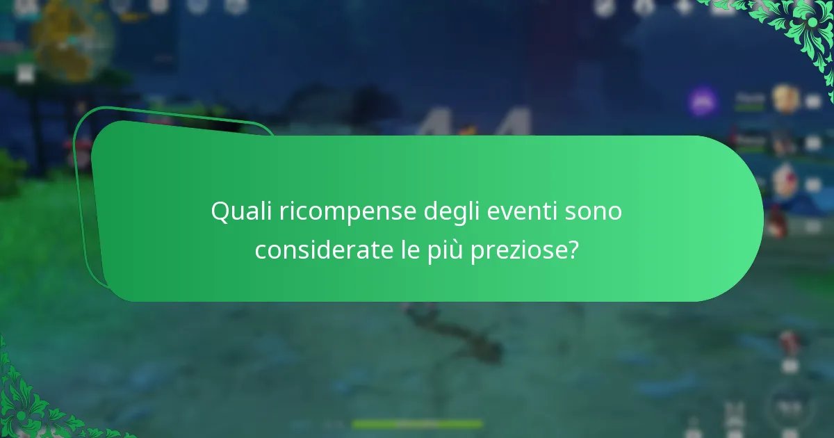 Quali sono le esperienze degli utenti con le ricompense degli eventi di Genshin Impact?