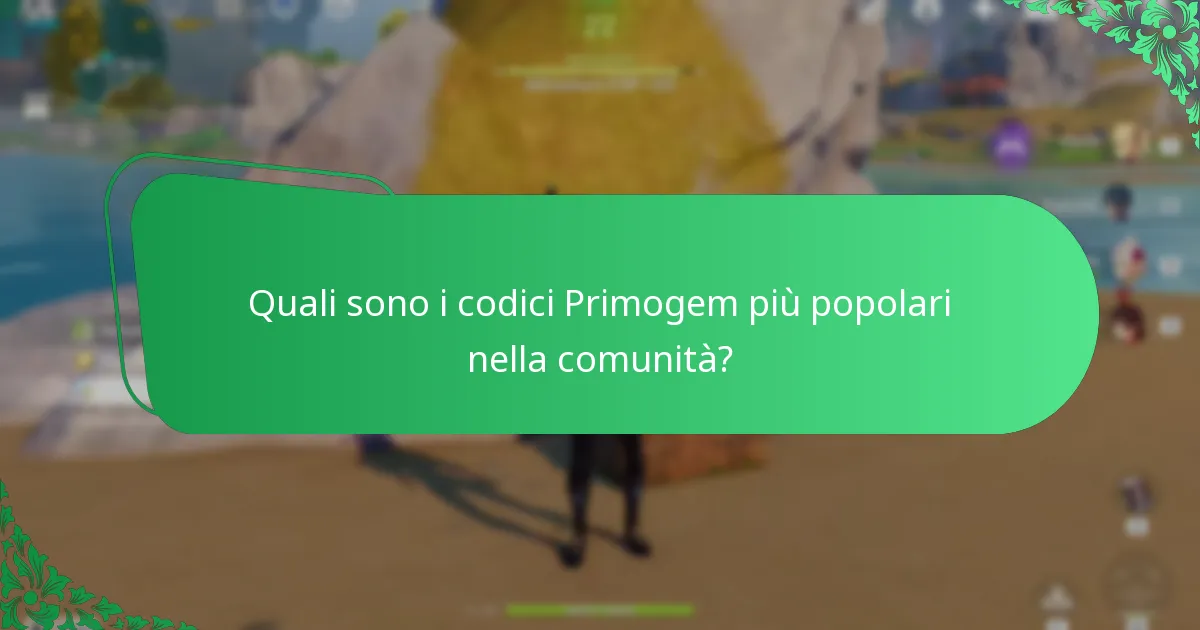 Come contribuiscono le sottomissioni degli utenti alla condivisione dei codici Primogem?
