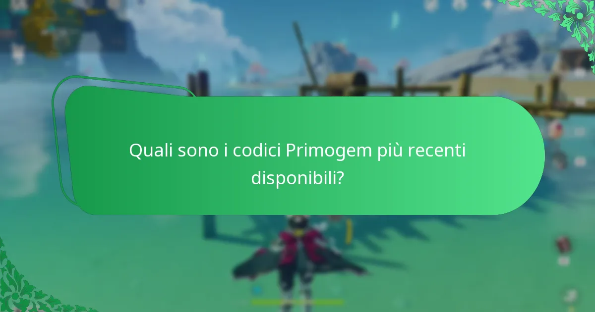 Quali sono i rischi associati ai codici Primogem?